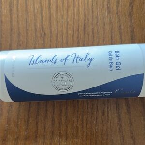 Bath Gel - Blue and White